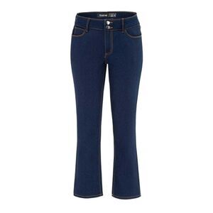 Firetrap Womens/Ladies Cotton Flared Jeans / Navy